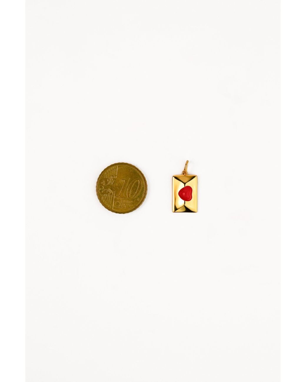 Zynnia Collective White Love Letter Charm