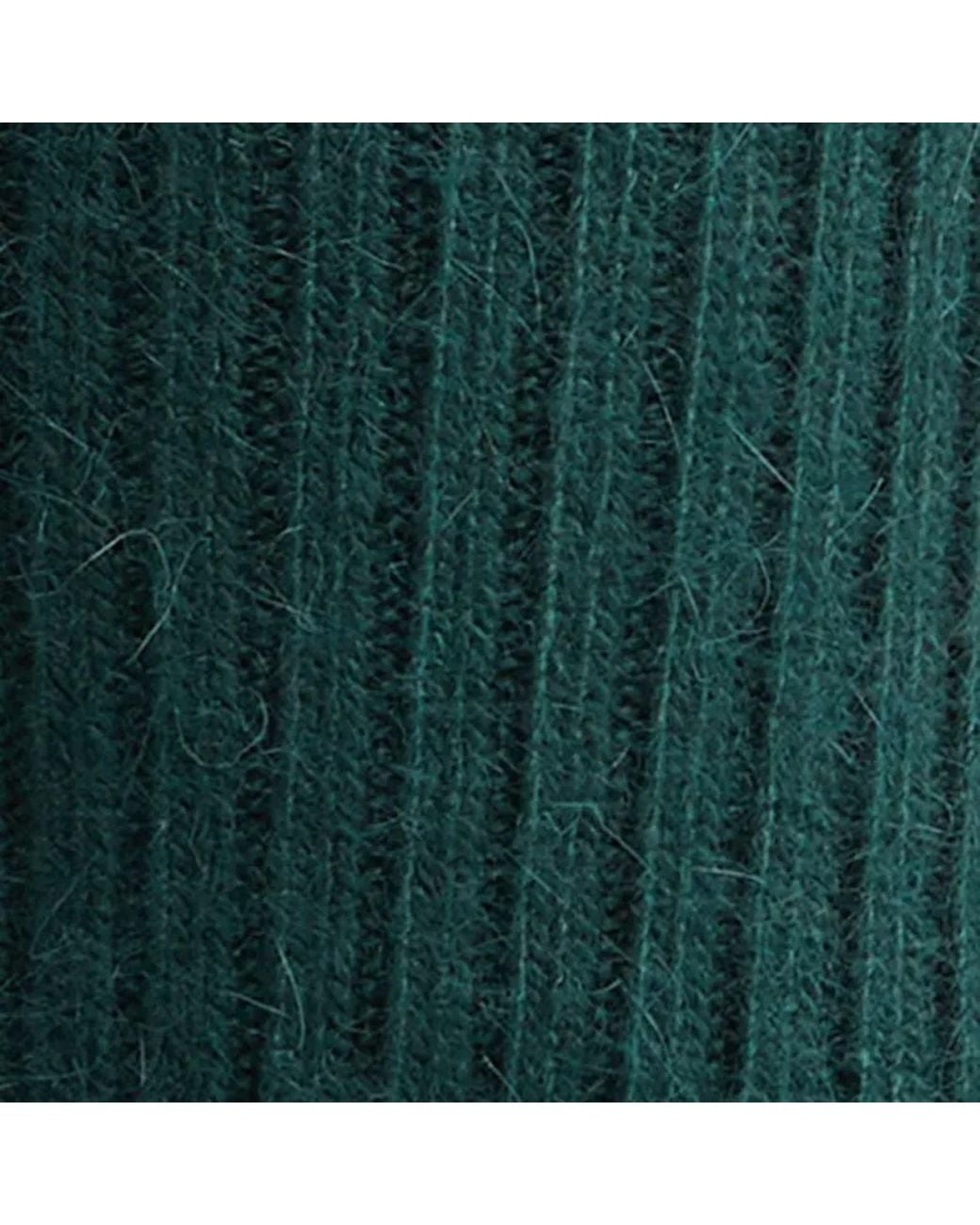 HIGH HEEL JUNGLE by KATHRYN EISMAN Green Cashmere Sock