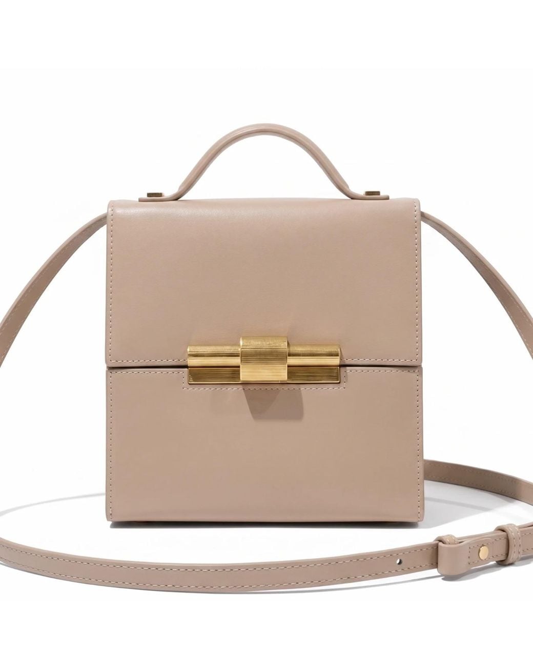The Bag Icon Natural The Nina Cigar Box Bag
