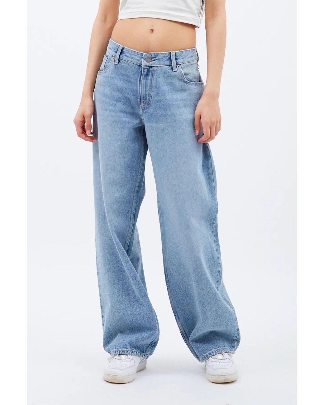 Dr. Denim Blue Hill Low Wide