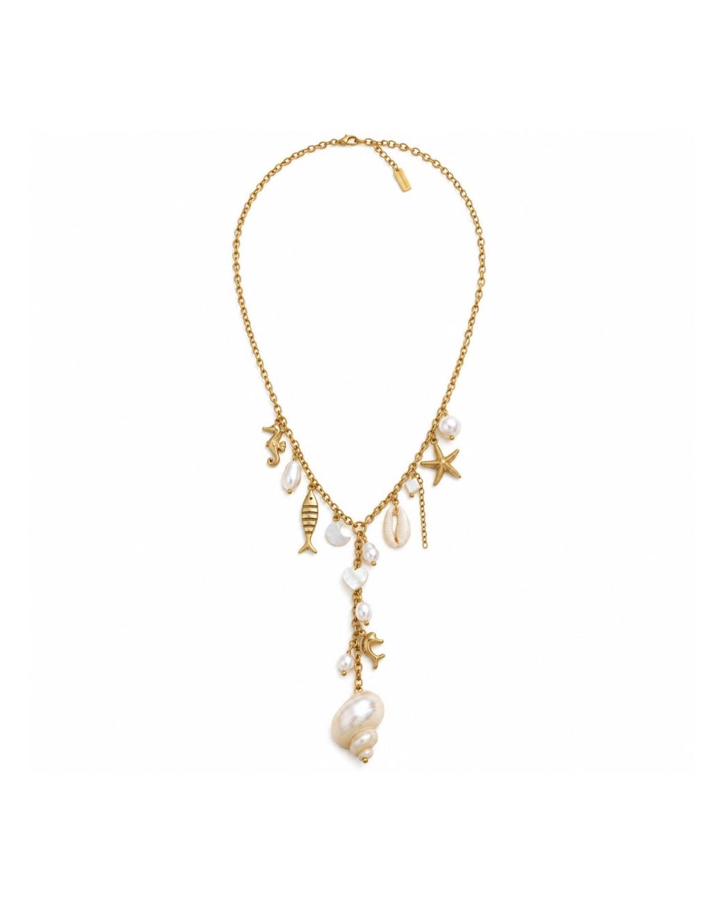Lalinde Metallic Isla Necklace