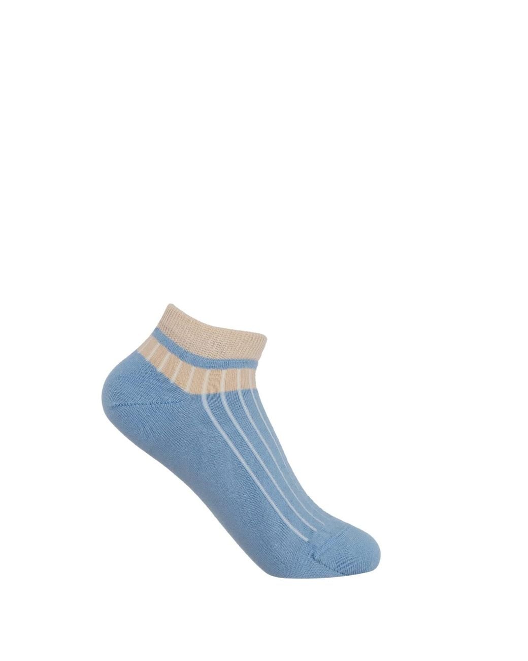 Peper Harow - Made in England Blue Old School Luxury Crew & Trainer Socks Bundle