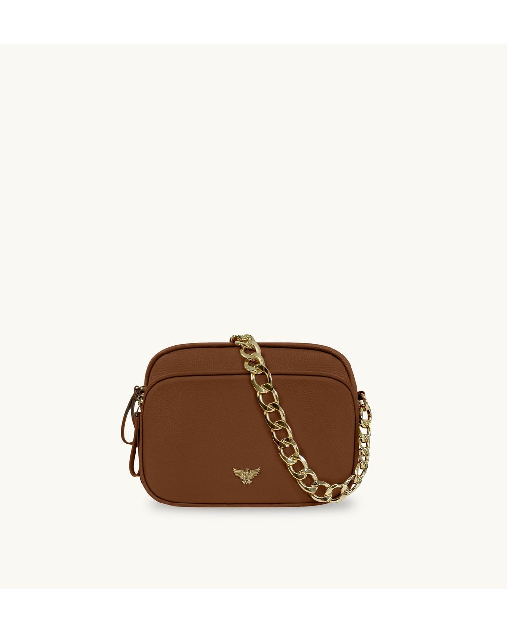 Apatchy London Brown The Betty Tan Leather Bag