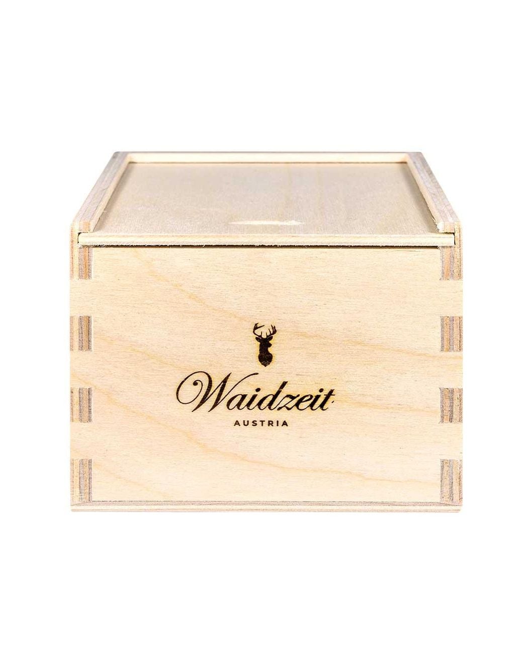 Waidzeit Metallic Mystic Watch With Wooden Strap