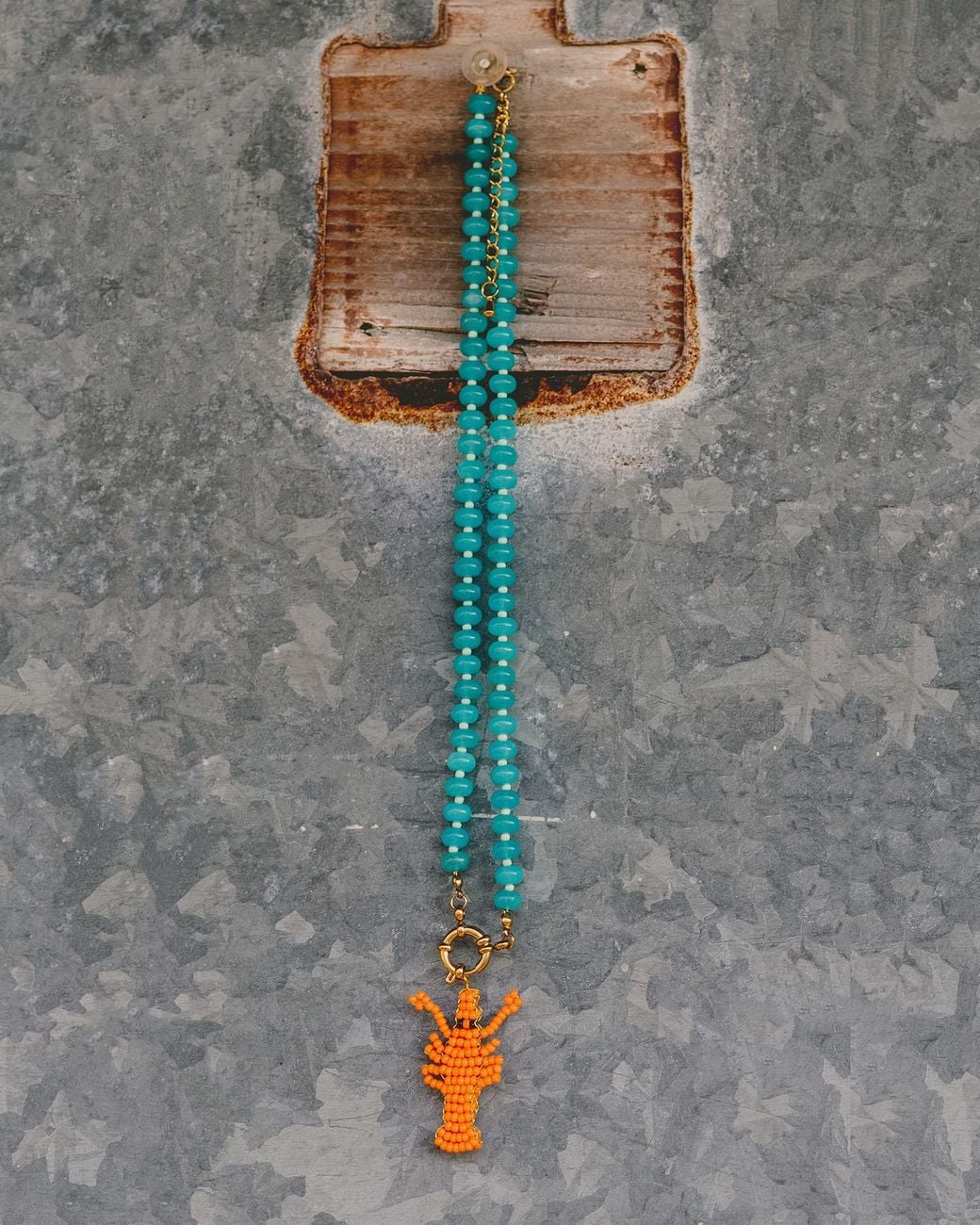 ALOFT Blue Candy Bead Necklace