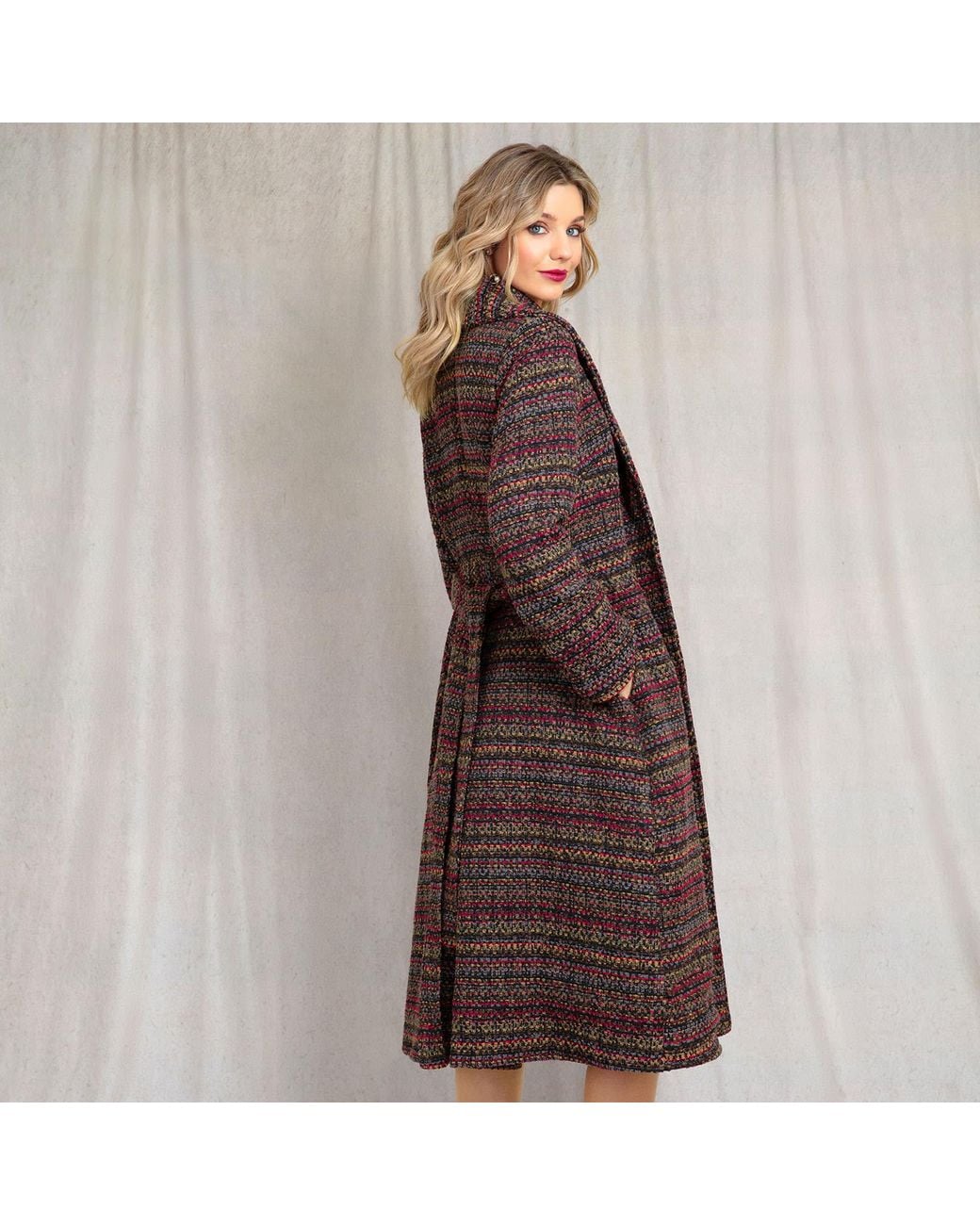 Alie Street London Brown Sabrina Coat