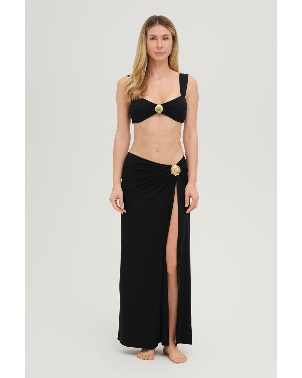 Adriana Pappas Designs Black Luna Skirt
