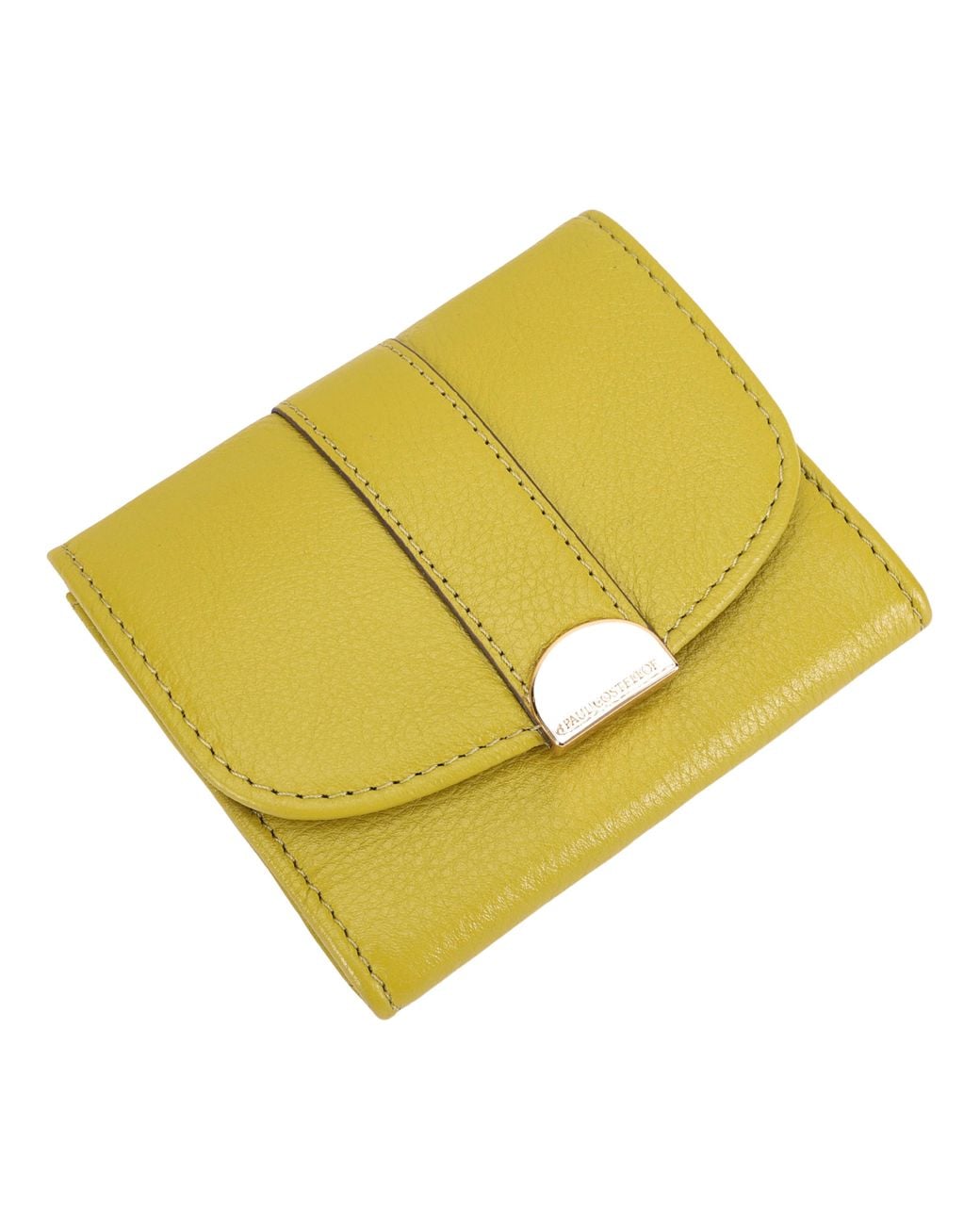 Paul Costelloe Yellow Lovel Leather Purse