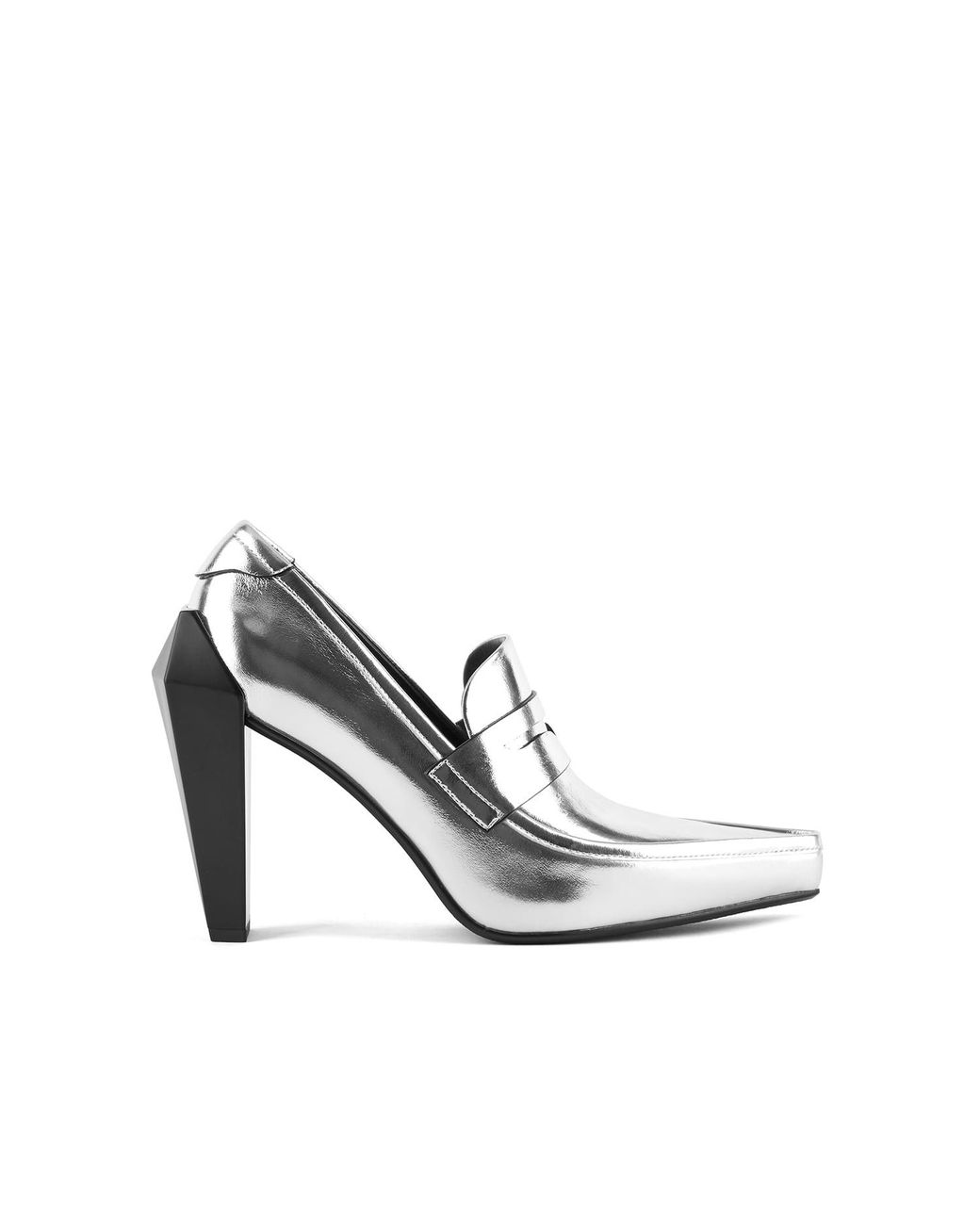 United Nude White Gem Loafer Hi