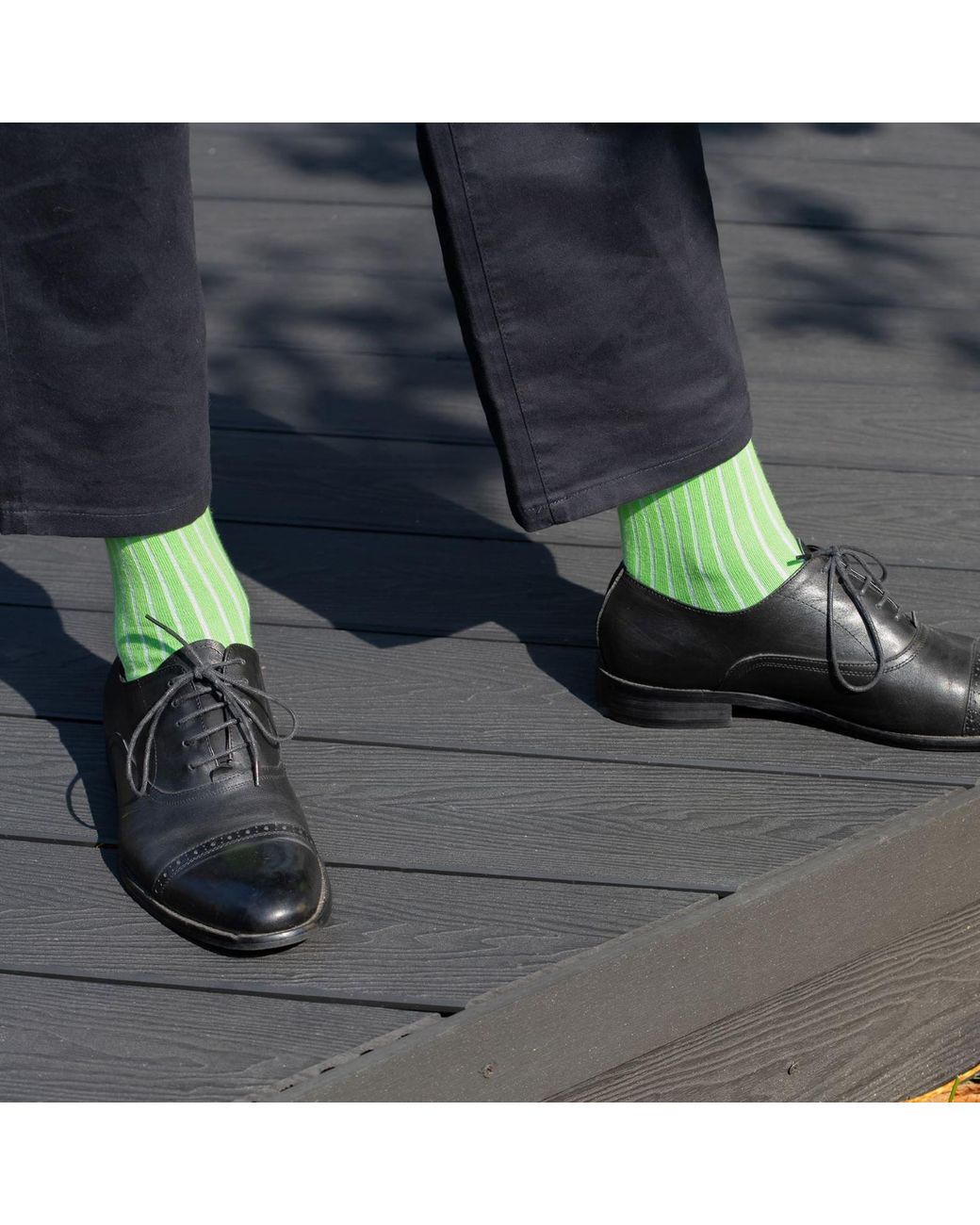 Peper Harow - Made in England Green Three Pack Essential Socks for men