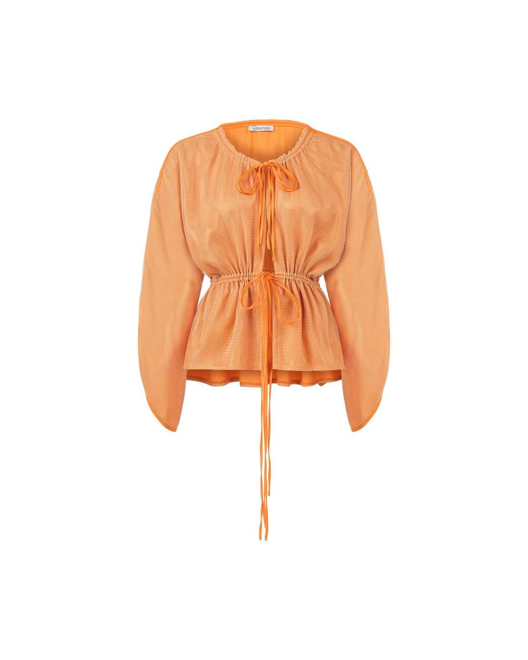 Saint Ones Orange Solara Top