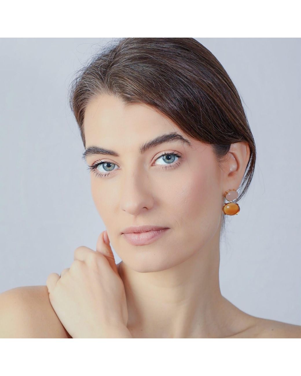Crystalline Jewellery Red Blush & Ruby Earrings