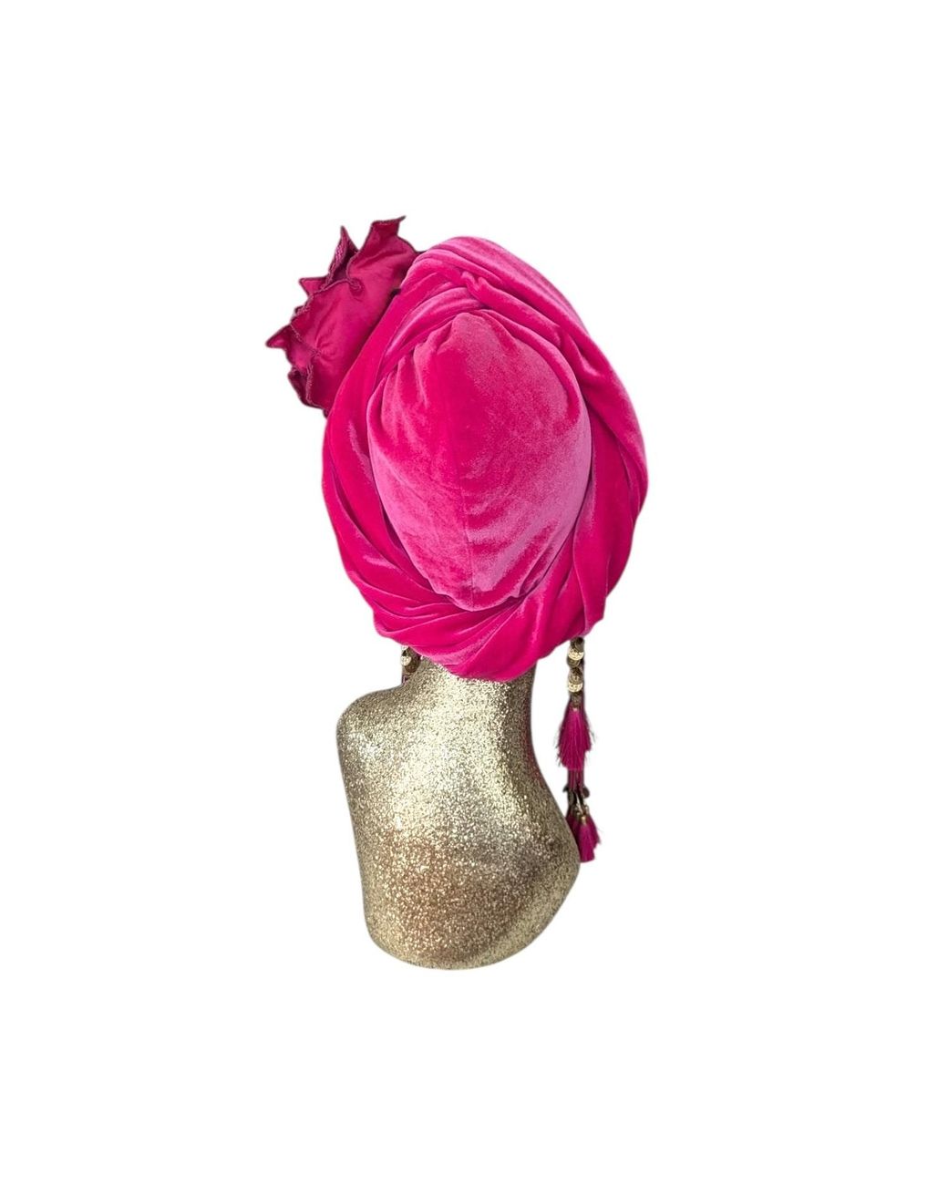 Julia Clancey Pink Cha Cha Cha Boom Hotty Dream Turban