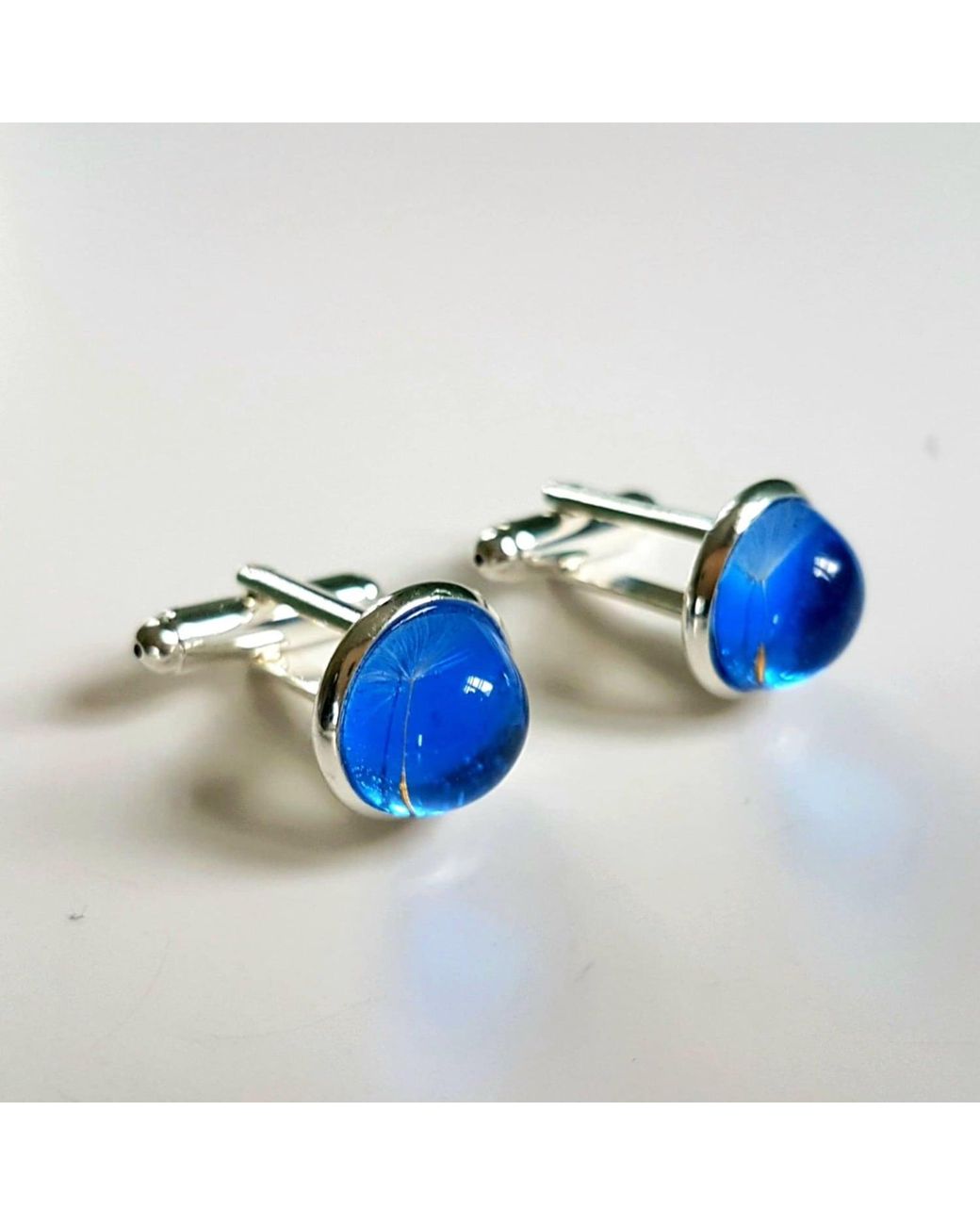 Laura Daili Blue Midnight Wish Cufflinks for men
