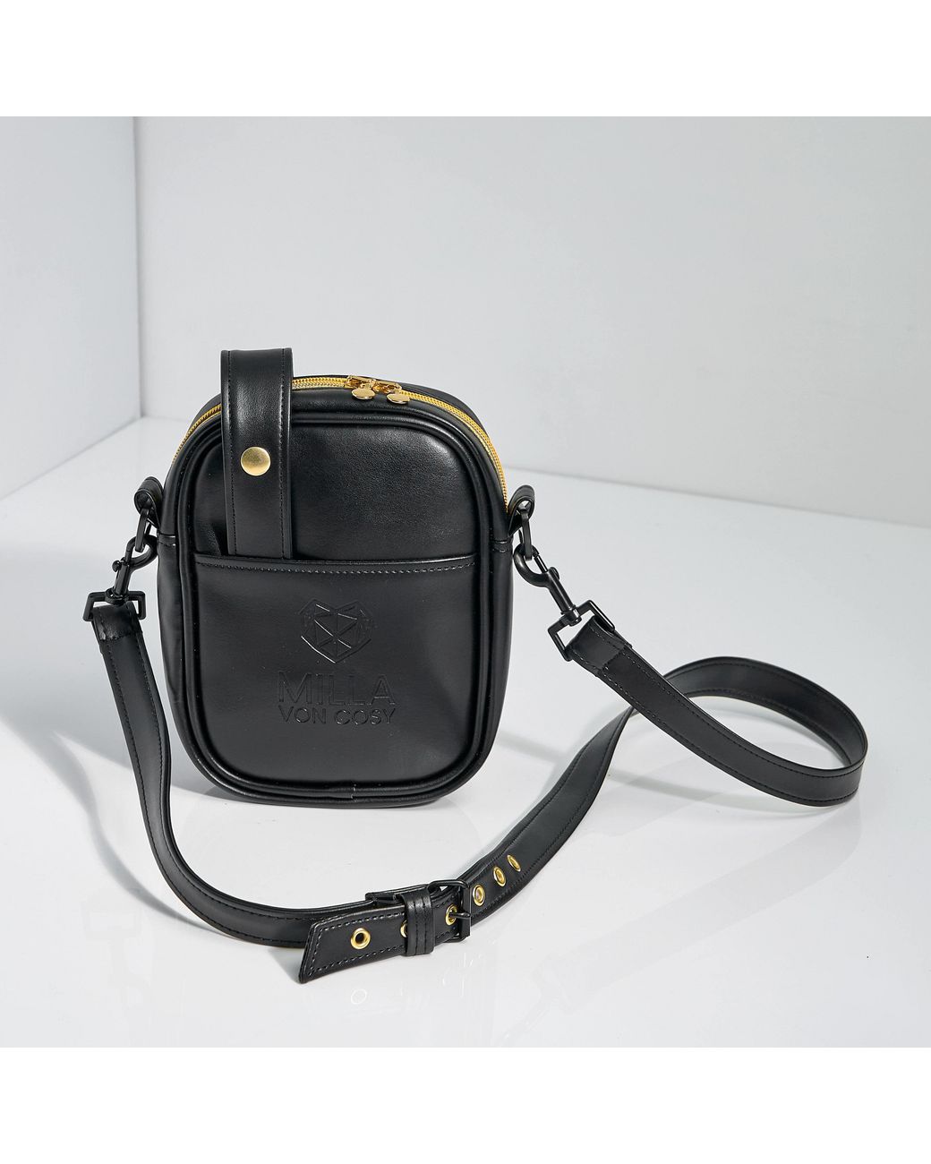 Milla Von Cosy Black Crossbody Bag Flex