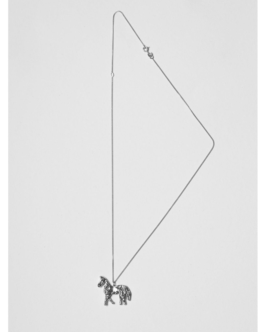 EVA REMENYI White Horse Necklace