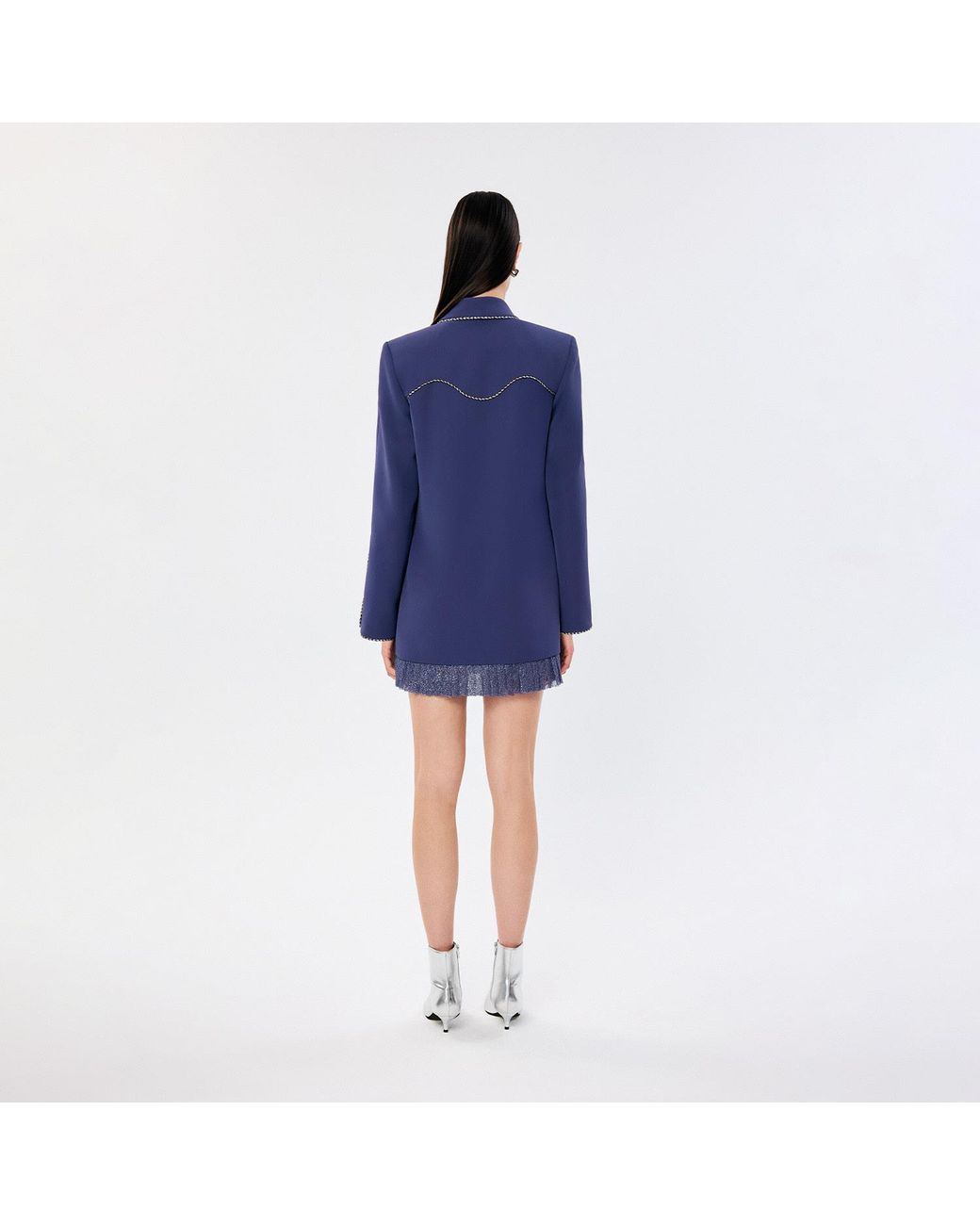 Saint Ones Blue Abell Dress İN İNdigo