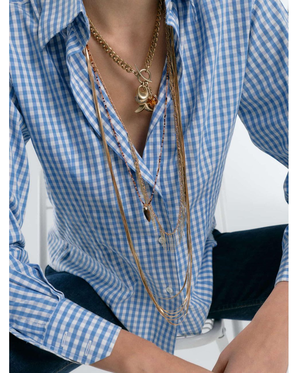 Sita Nevado Metallic Filini Necklace