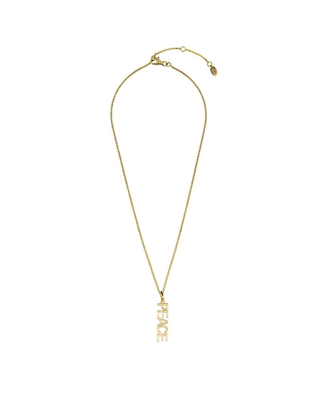 Charlotte's Web Jewellery Metallic Peace Rocks Necklace