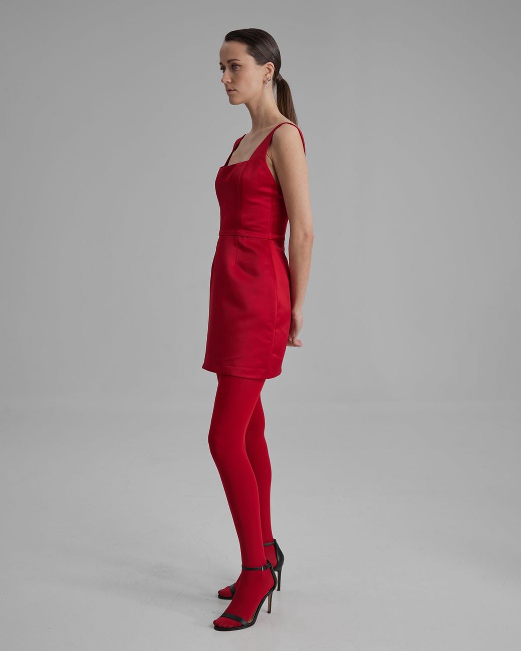 Baé Special Moments Red Luna Dress