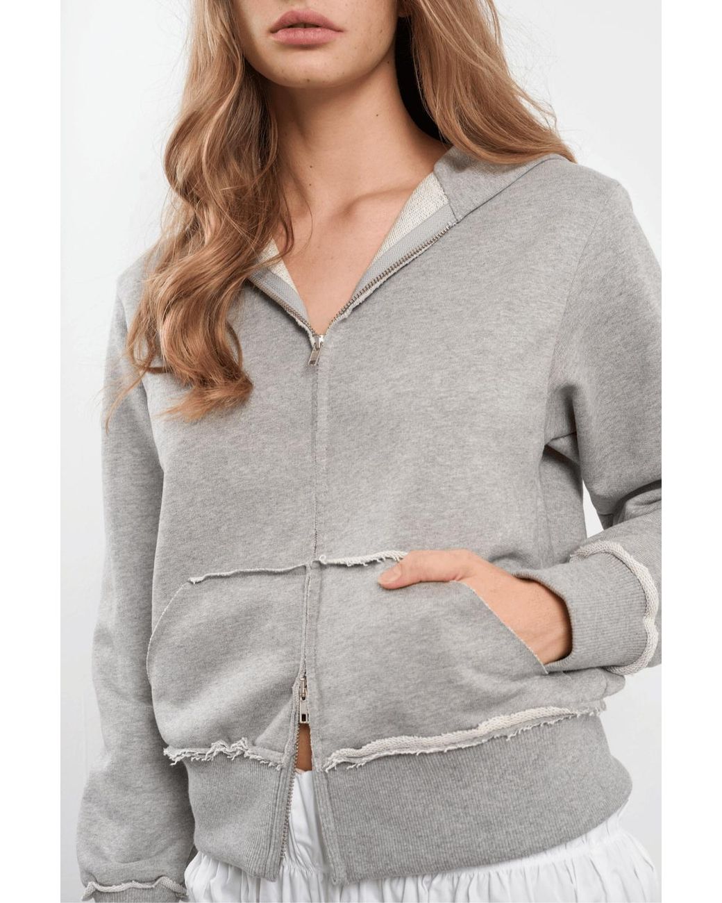Par & Escala Gray Jimena Hoodie