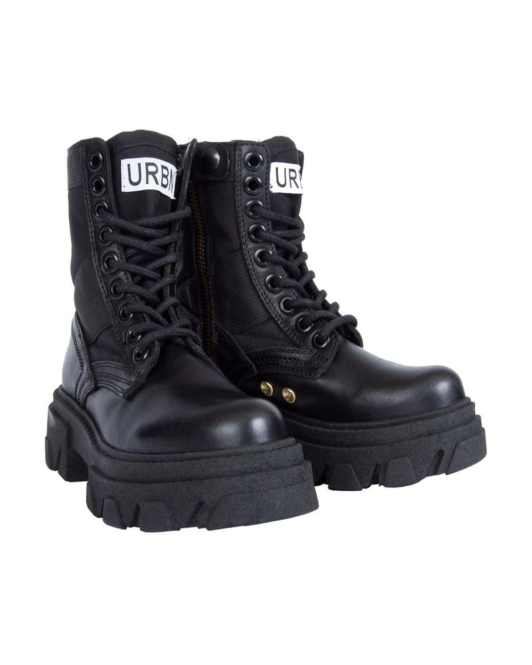 Urbnkicks Black Jungle Ankle Boot