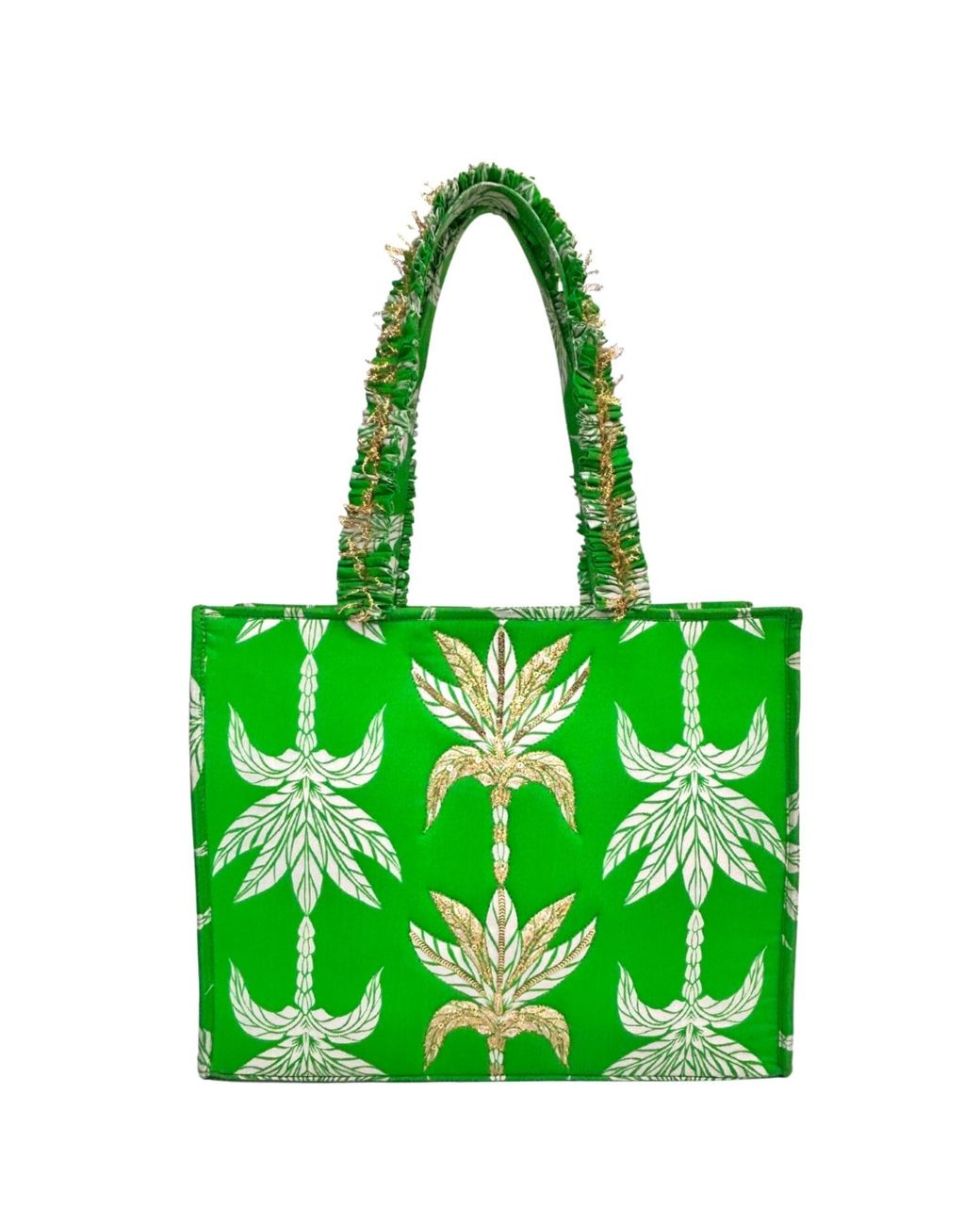 Simitri Green Goa Tote Bag