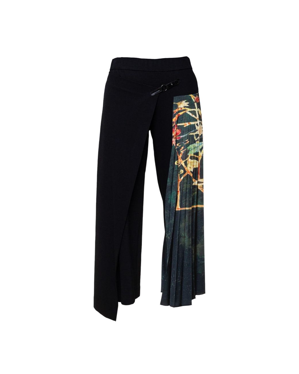 ARTISTA Black Gift Printed Culottes