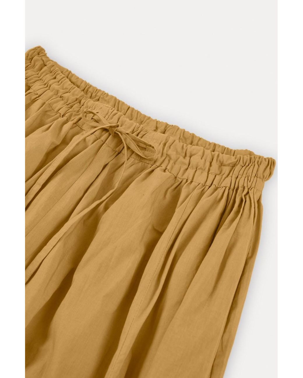 Par & Escala Yellow Ina Pants Camel