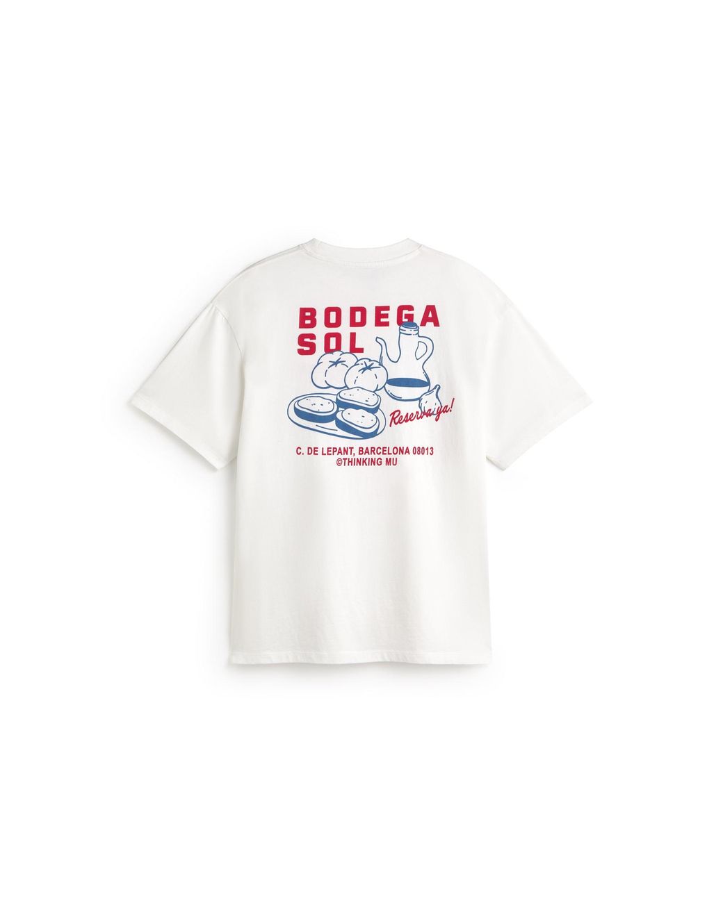 Thinking Mu White Aaron Sun Cellar T-Shirt for men
