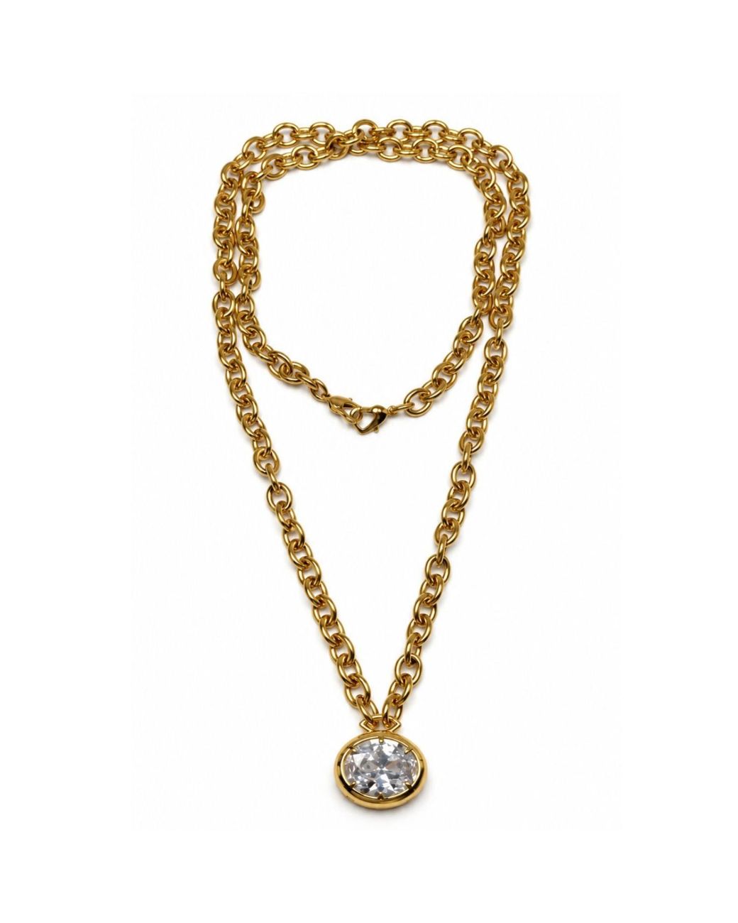 Jagged Halo Jewelry Metallic Heathcliff Convertible Pendant Necklace Filled