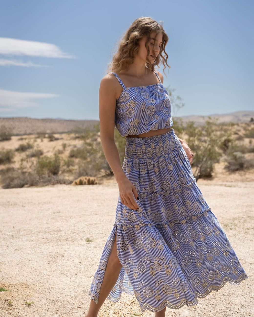 Change of Scenery Blue Dani Top