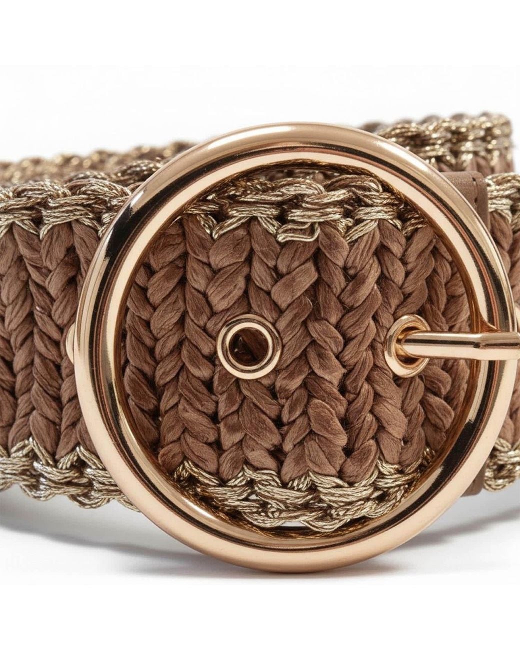 Nooki Design Brown Shannon Elasticated Summer Belt