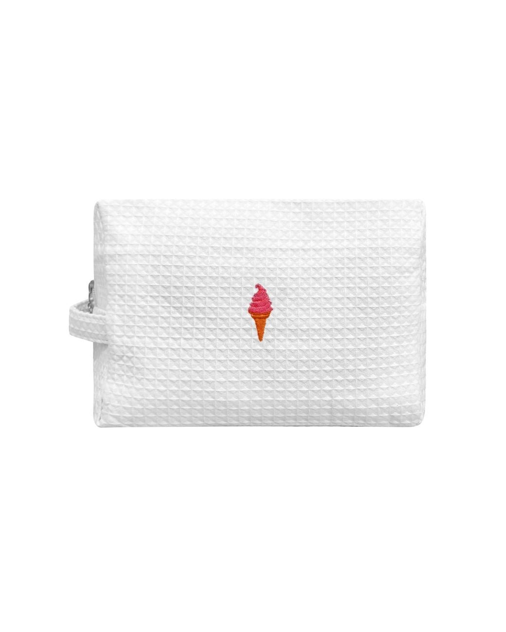 Lilly Loves White Ice Cream Waffle Travel Bag