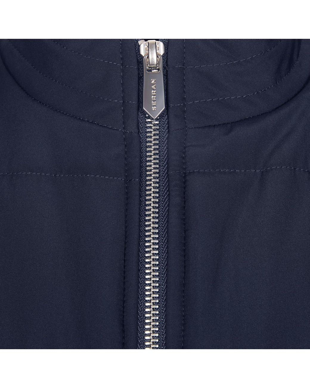 SEREN LONDON Blue Quilted Gilet for men
