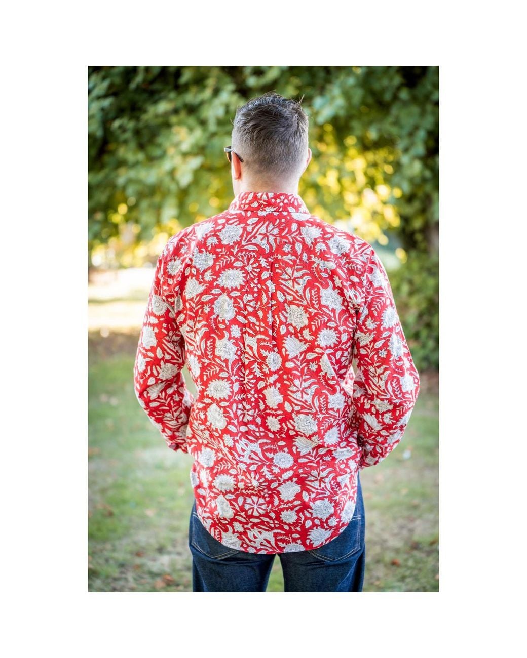 Jago's Tribe Red Earth Shirt for men
