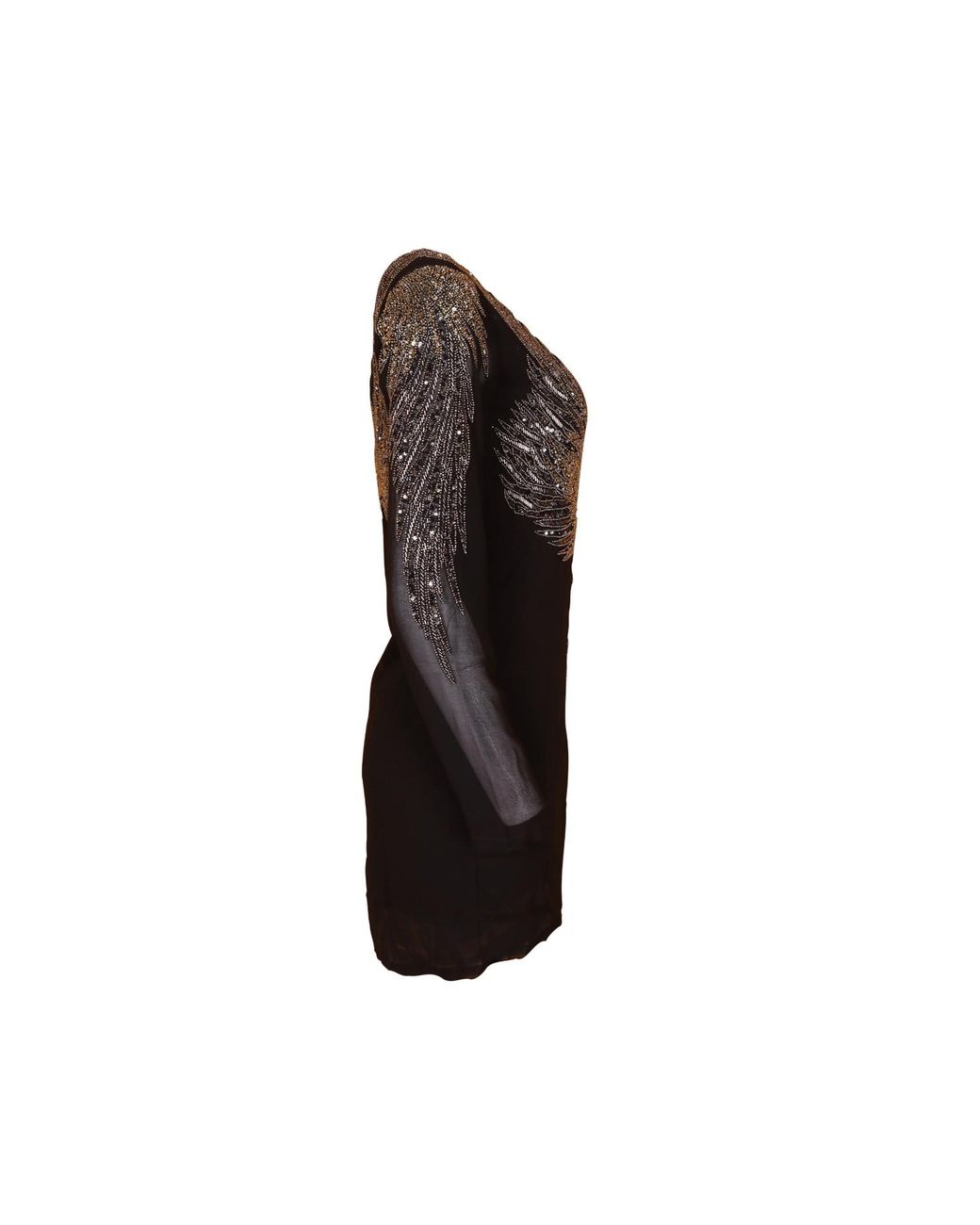 Any Old Iron Black Golden Eagle Has Landed Dress