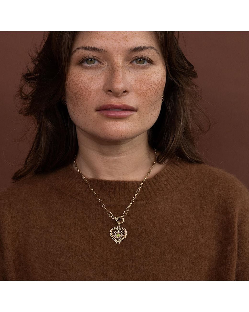 Zoe & Morgan Metallic Amor Charm