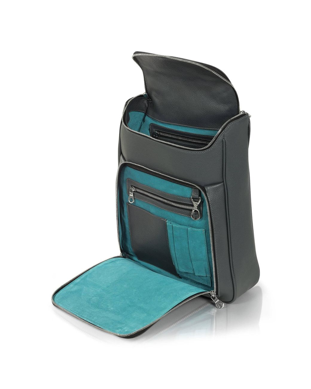 Luis Steven Gray Medium Laptop Pack for men
