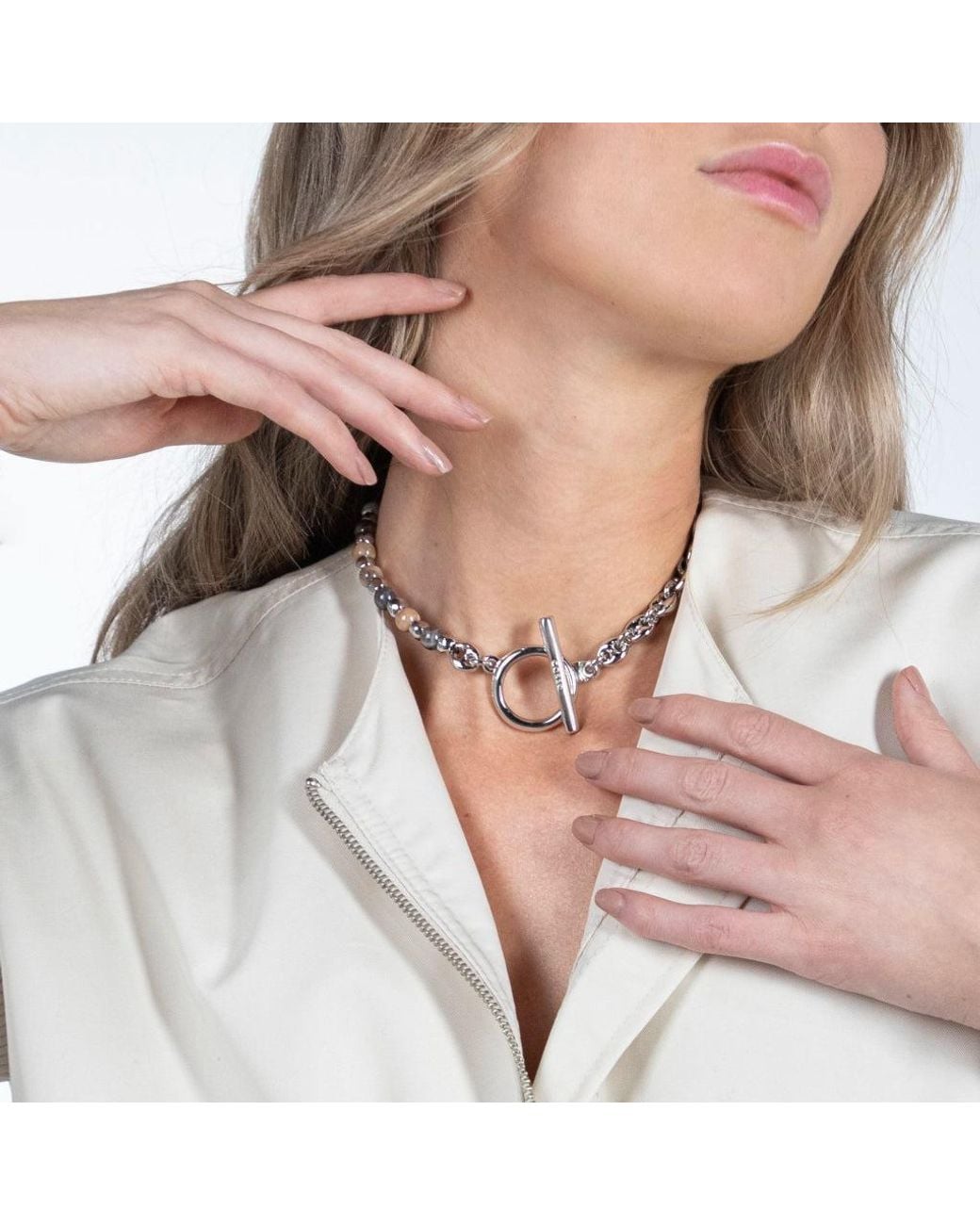 Corso Jewelry Metallic Bruna Choker