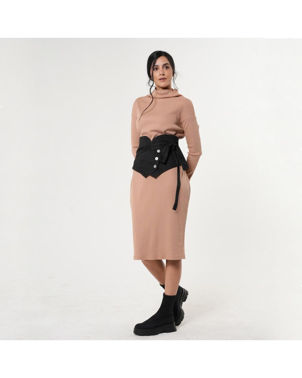 Metamorph Black Obi Belt