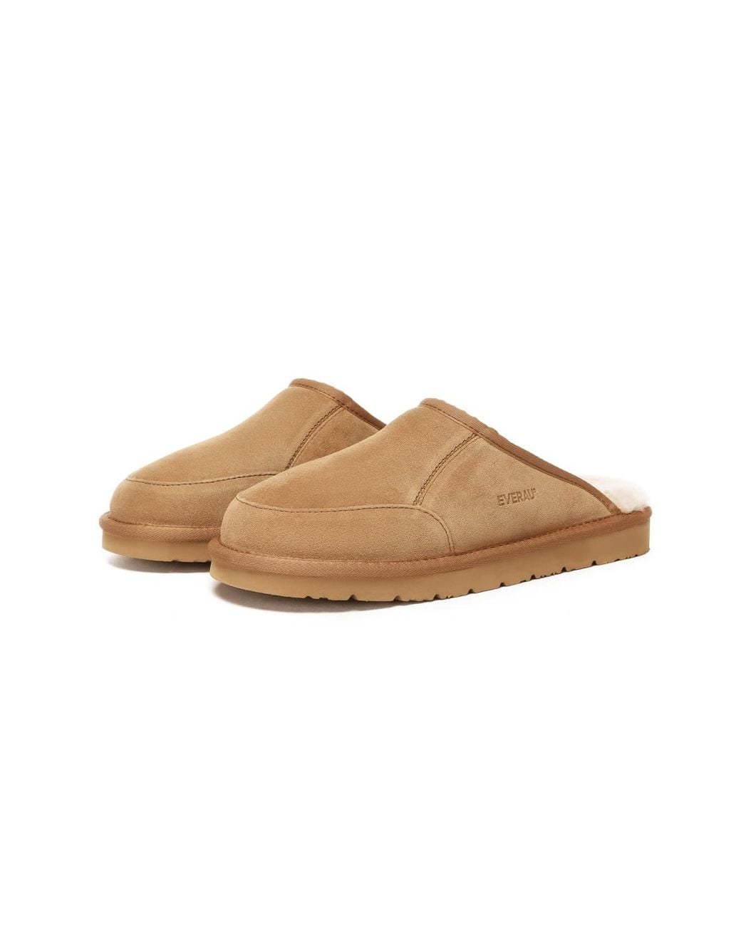 EverAu Australia Brown Lark Slippers for men