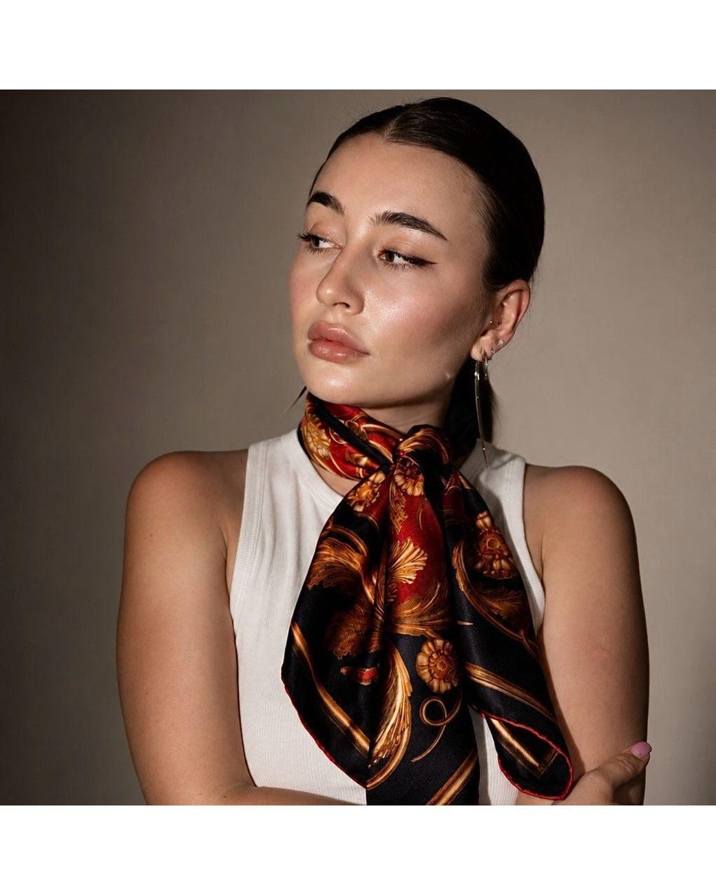 Garyjamesmcqueen Black The Midas Skull Foulard