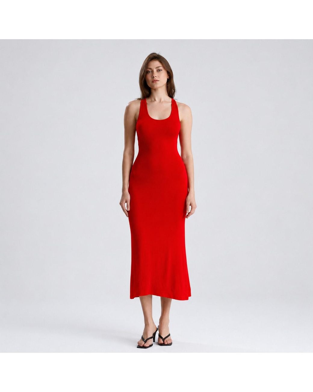 Maison De Gala Red Aria Crimson Dress