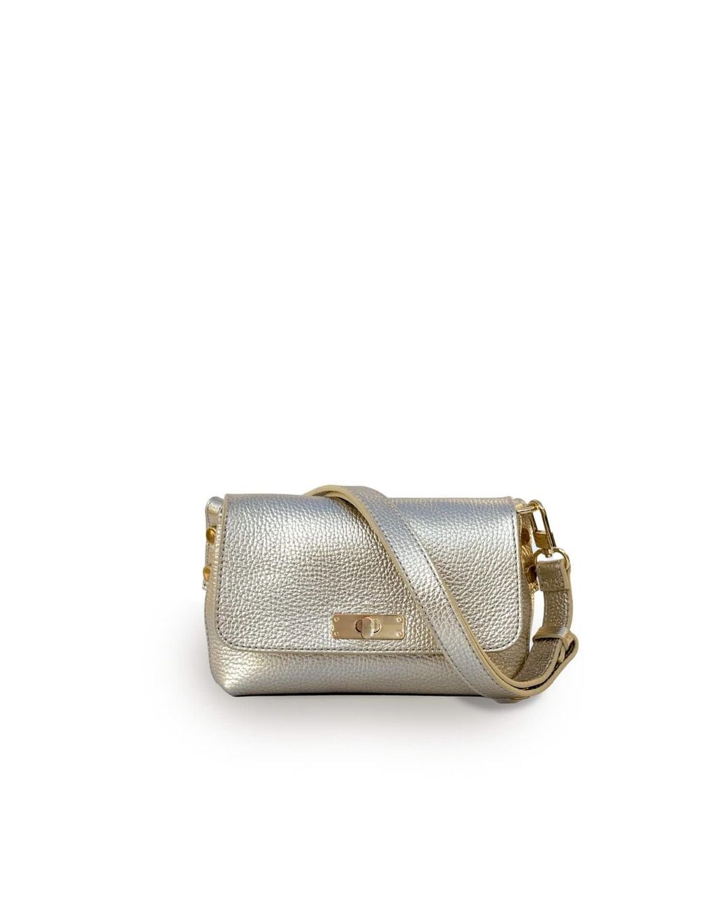 Apatchy London Gray The Maisie Mini Leather Bag