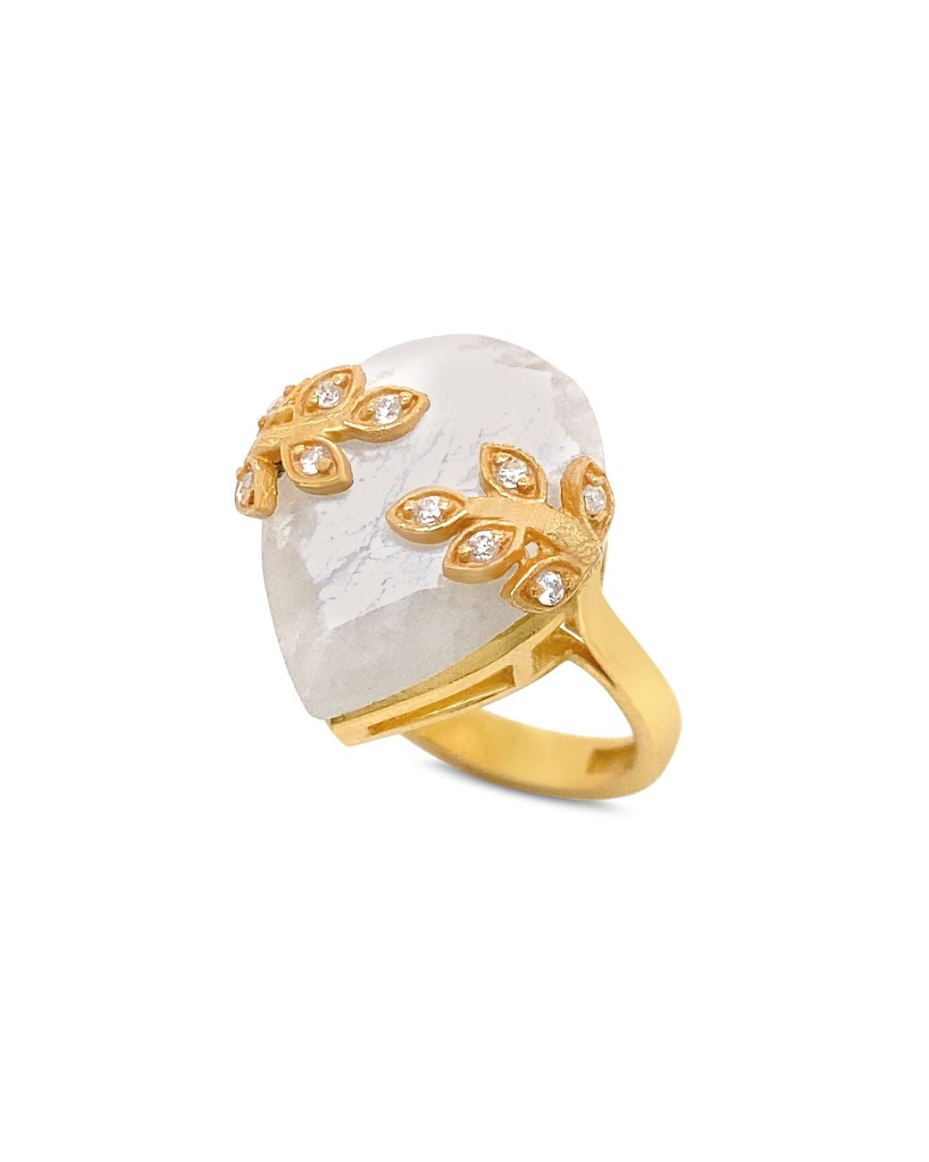 GEM BAZAAR Metallic Lace Ring