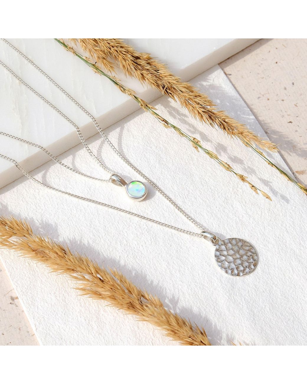 Charlotte's Web Jewellery Metallic October Birthstone Charm Necklace