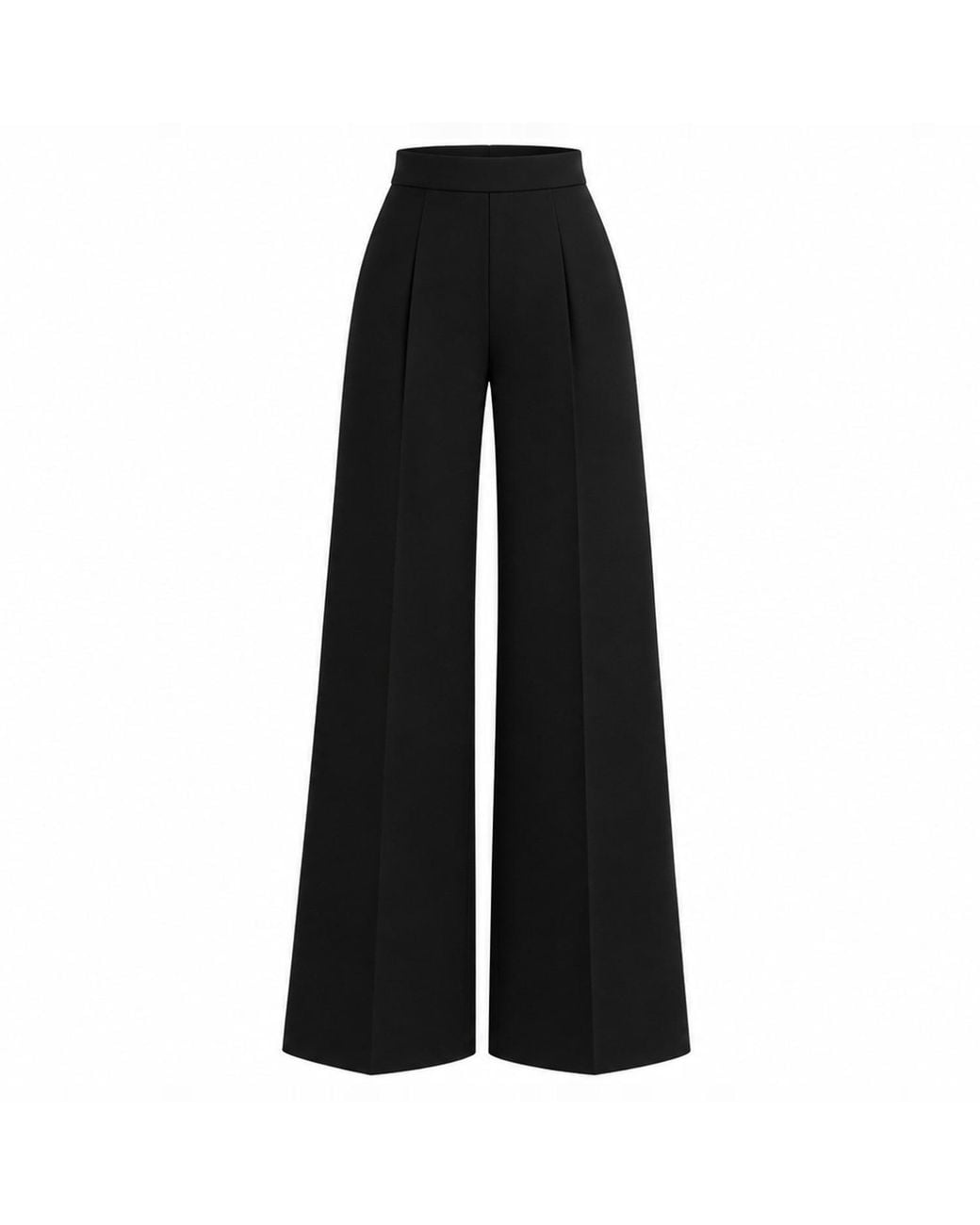 The Ethos Studio Black Column Pants