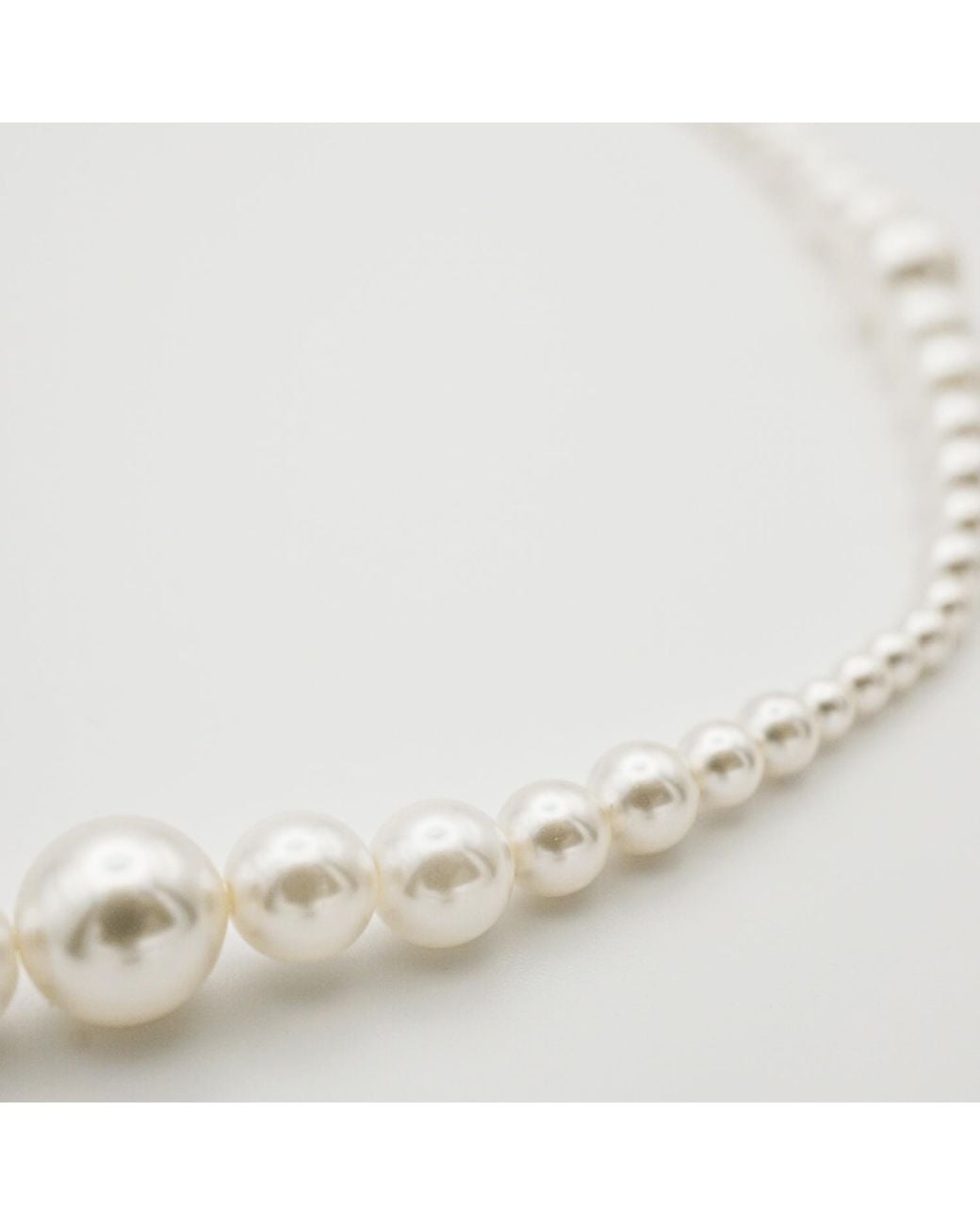 Miss Cecilia White Millie Classic Pearl Necklace
