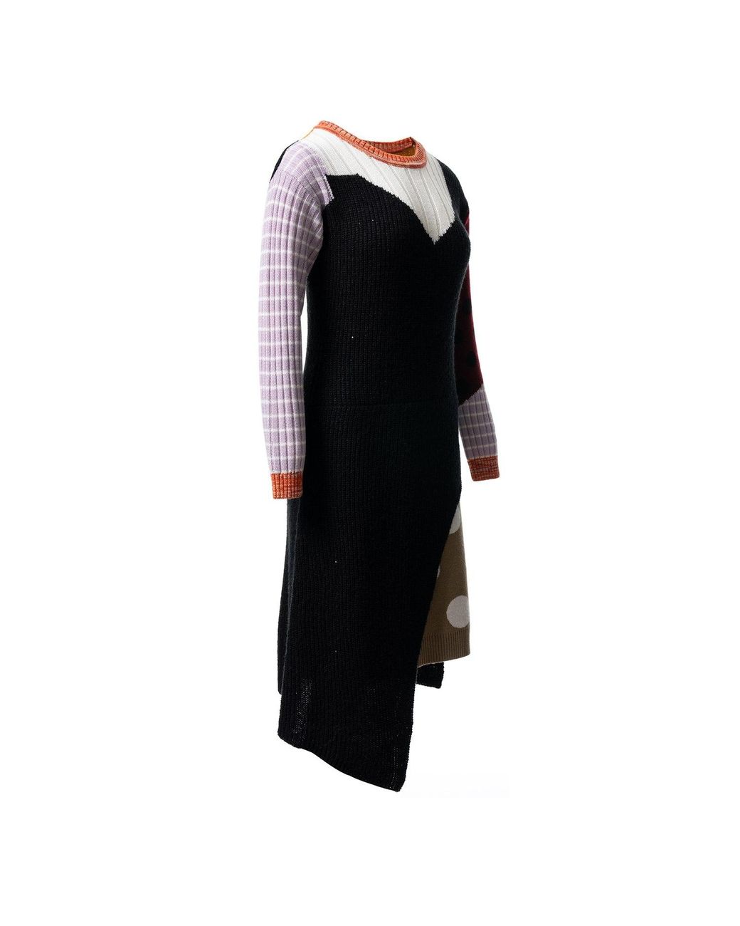 Fully Fashioning Black Keren Midi Dress